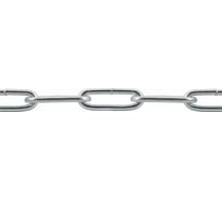 Сварная длиннозвенная цепь STARFIX оцинкованная, М4, DIN 763, бухта 38 м MP-42316-38