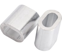 Зажим для стальныx канатов BEFAST алюминиевый, din 3093, 3 мм, 1000 шт. ZAL031000S