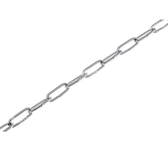 Сварная длиннозвенная цепь STARFIX оцинкованная, М8, DIN 763, бухта 20 м SMP-42320-20