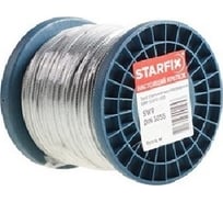 Стальной трос STARFIX ПВХ, М10(8), DIN 3055, бухта 100 м SMP-54490-100