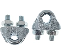 Зажим для троса Партнер din 741, 3 мм, 2 шт. ФАС 18770 2 68 31624935