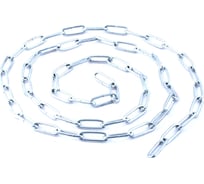 Оцинкованная цепь Стройбат DIN 763 длинное звено 4 мм, 38 м 1219303 / 048040