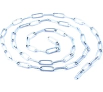 Оцинкованная цепь Стройбат DIN 763 длинное звено 6 мм, 18 м 1219305 / 048030