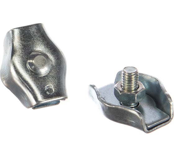 Зажим троса ГОСКРЕП SIMPLEX M6, 2 шт. 7-0011280