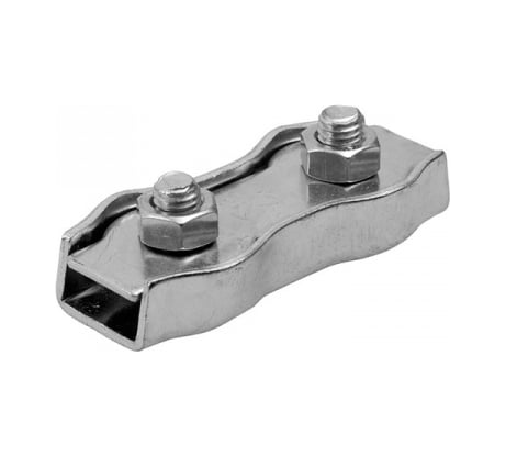 Канатный двойной зажим КРЕП-КОМП Duplex 3мм 5шт зд3мф