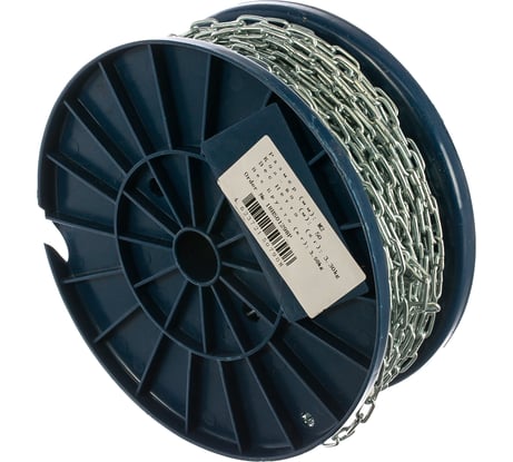 Сварная цепь КРЕП-КОМП длиннозвенная DIN 763 м2 50м цд2