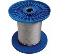 Трос для растяжки КРЕП-КОМП DIN 3055 6 миллиметр 200метров тр6 16157351