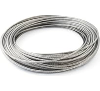 Трос ЦКИ D3, 7x19, нерж. A4, 100 м 7348
