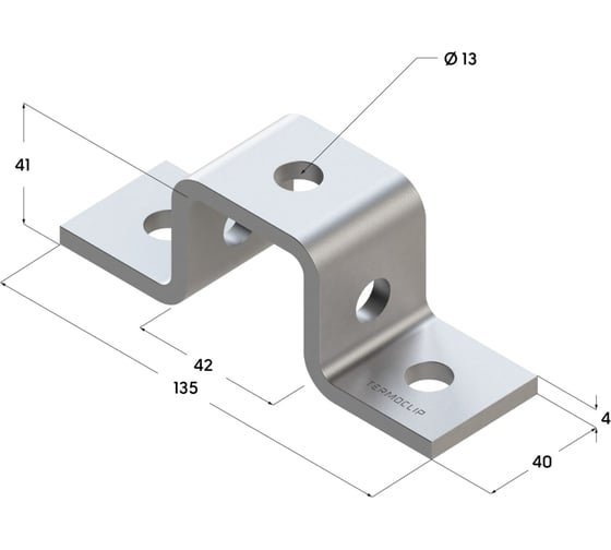 Соединительная скоба Termoclip 41х41 4F5 9380002