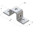 Соединительная скоба Termoclip 41х41 4F5 9380002 3