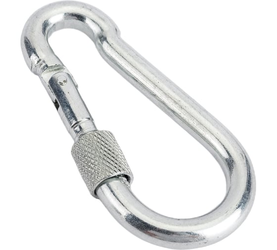 Пожарный карабин с фиксат. КРЕП-КОМП DIN 5299 D м8 25шт кпф8ф