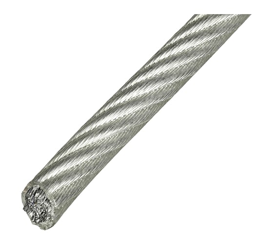 Трос Tech-Krep DIN 3055 сталь в ПВХ SWR М10 PVC М12 100 м УТ-00004515