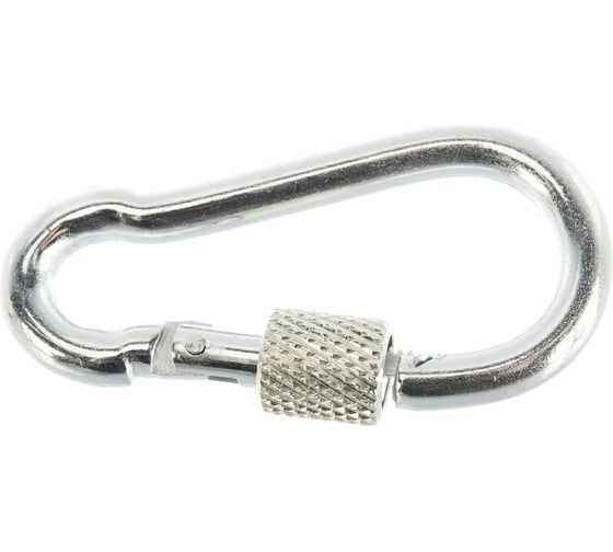 Карабин с фиксатором Tech-Krep DIN 5299 D 5х50 50 шт УТ-00011066 1