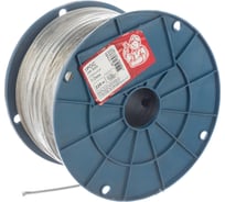 Трос стальной DIN 3055 3 мм Стройбат 220 м 048150