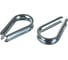 Коуш Fixbox DIN 6899 4 мм белый цинк 2 шт 029670 3