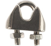 Зажим троса Госкреп DIN 741 D3 мм нержав. сталь 1 шт. 10-0026370