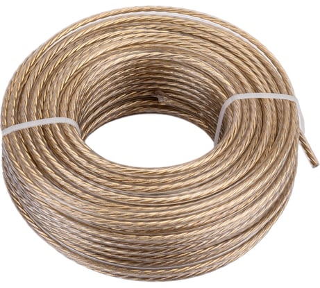 Стальной трос с ПВХ-покрытием MAESTRO D 3 мм, L 20 м, прозрачный 69532-1