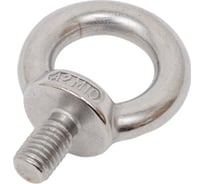 Рым-болт METIZ-A2 DIN 580 М10 А2, нержавеющий с буртиком и канавкой, 2 шт. 580210 2 32900256