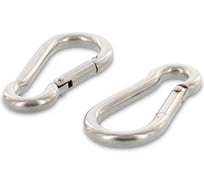 Карабин METIZ-A2 ART.9075 5x50 мм, А4, нержавеющий, пружинный, 1 шт. 90754550 1