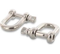 Скоба такелажная METIZ-A2 ART.9076 10 мм, А4, нержавеющая, 1 шт. 9076410 1