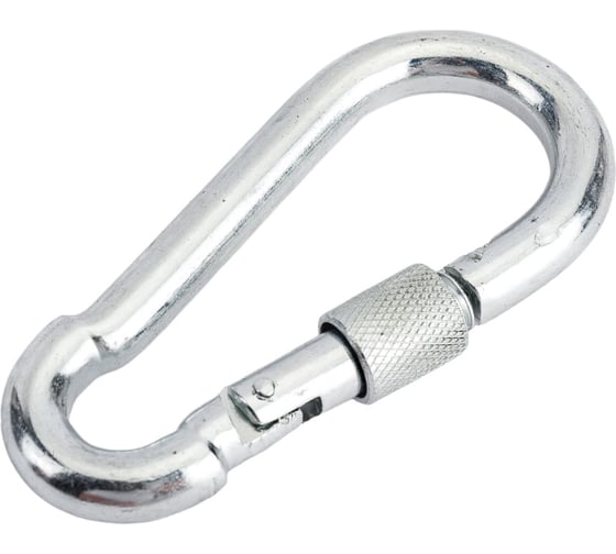 Пожарный карабин с фиксат. КРЕП-КОМП DIN 5299 D м10 15шт кпф10ф
