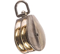 Двойной блок ГОСКРЕП метал. с вертлюгом 2, 50, 1 шт. подвес 7-0018360