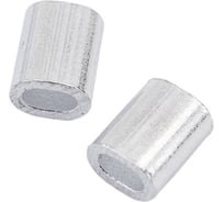 Зажим троса ЦКИ обжимной, 18 мм, АЛ., 5 шт. 18862