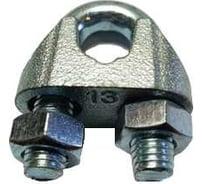 Зажим канатный ООО «Грузовые стропы» 13,0 мм DIN 741 ЗК741Д13