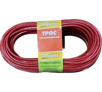 Трос в оплетке Доброга ПВХ 3/4 20м красный ЦБ-00025332