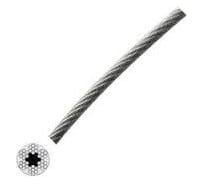 Трос в оплетке Доброга ПВХ 5/6 100м ТД-00009335