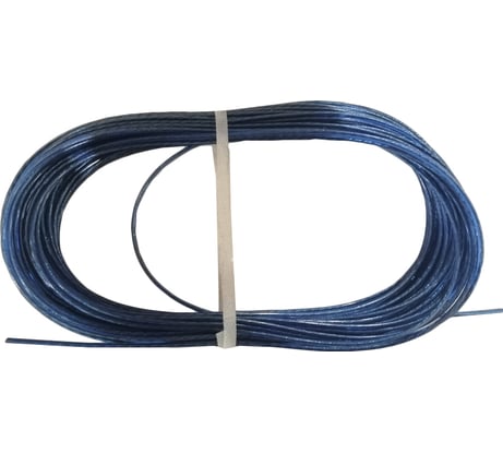 Трос BEFAST стальной латунированный с покрытием полиамид 2.5 погодоустойчивый, голуб, 20м TCO025BS