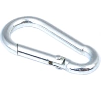 Усиленный карабин Fixbox DIN5299C 4 мм белый цинк 1 шт 243460