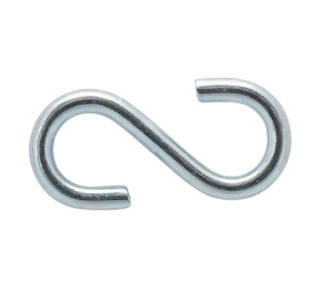 S-образный крюк ЕВРОПАРТНЕР Zn 5х50 4шт. 13 7653 1