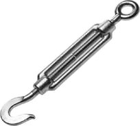 Талреп BEFAST крюк-кольцо DIN 1480, покрытие белый цинк 6, 25 шт. KRK0625S