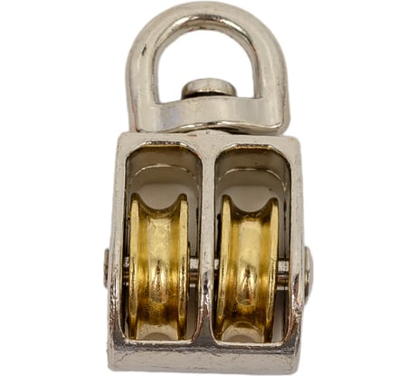 Двойной блок ГОСКРЕП метал. с вертлюгом 3/4 20 1 шт. 7-0018370