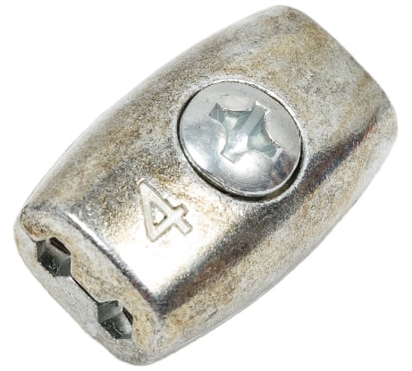 Зажим Госкреп бочонок 4мм 1 шт. 7-0021250