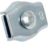 Одинарный соединитель троса 23 Болта 8 мм, ОЦ, 10 шт. B61400800031007