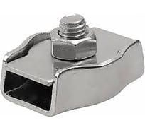 Одинарный соединитель троса 23 Болта 6 мм, ОЦ, 10 шт. B61400600032G07