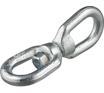 Вертлюг петля-петля МЕТАЛЛСЕРВИС VPP 12 мм оцинкованный, 1 шт. МС 1271135