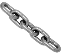 Цепь сварная короткозвенная Море-Метизов DIN766 А2, 2x12 мм,25 м CKOR766А221225M