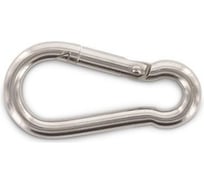 Карабин Море-Метизов АРТ 9075 пружинный А4, 11x120 мм, 1 шт KARABPRА4А4111201M