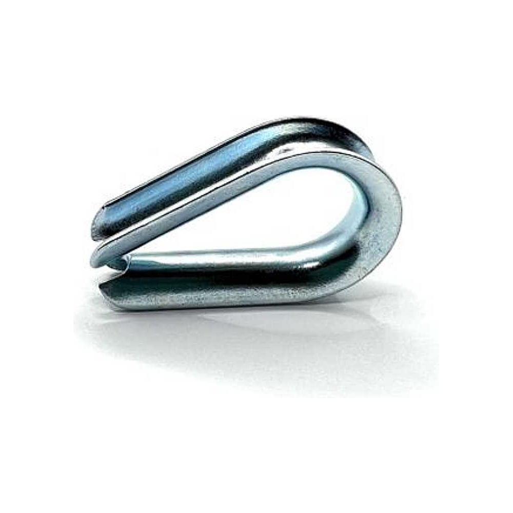 Коуш стальной 23 БОЛТА 6 мм для троса ОЦ DIN6899A, 10 шт ...