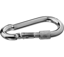 Карабин с предохранительной гайкой ЗУБР DIN 5299D, 8 мм, 25 шт 4-304555-08