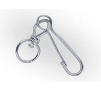 Карабин ЖЕСТЬ тип 125, 100 мм, с вертлюгом, 1 шт., европодвес УТ-00010268