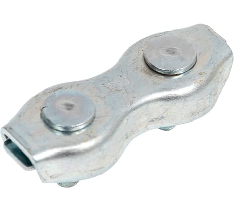 Зажим ЖЕСТЬ Duplex для троса 3 мм, 2 шт., европодвес УТ-00006024