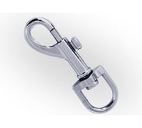 Карабин с вертлюгом (для животных) ЖЕСТЬ 19 мм, 1 шт., европодвес УТ-00002333