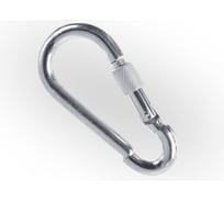 Карабин ЖЕСТЬ DIN 5299, пожарный, форма D, М8, 1 шт., европодвес УТ-00002341