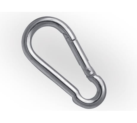 Карабин ЖЕСТЬ DIN 5299, пожарный, форма C, М5, 1 шт., европодвес УТ-00002345