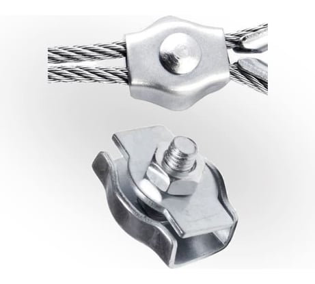 Зажим для троса ЖЕСТЬ Simplex 3 мм, 2 шт., европодвес УТ-00006403