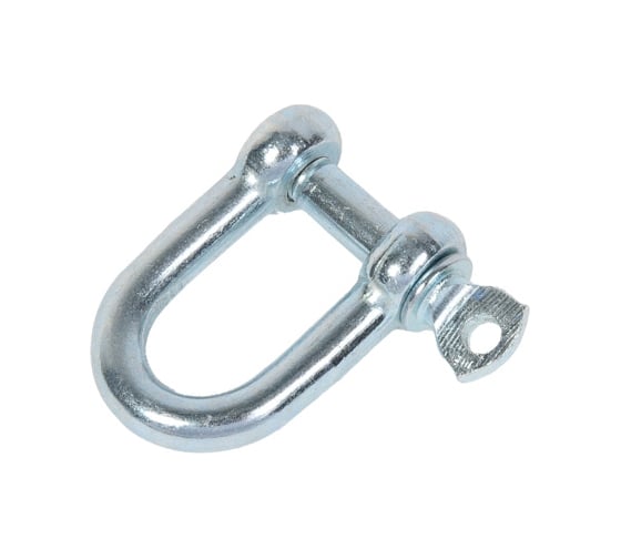 Скоба такелажная STEELREX прямой тип, цинк, 5 мм, упаковка 2 шт. 0507005000W100000210